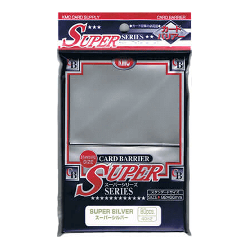 KMC 80 Super Sleeves Silver