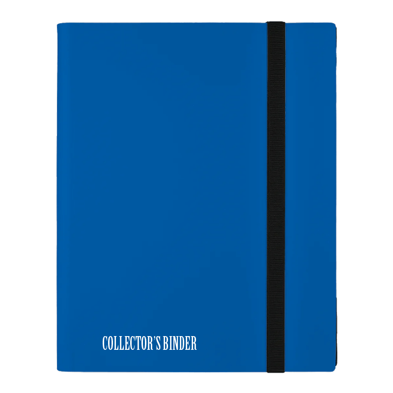 CNB 9 Pocket Collector's Binder Blue