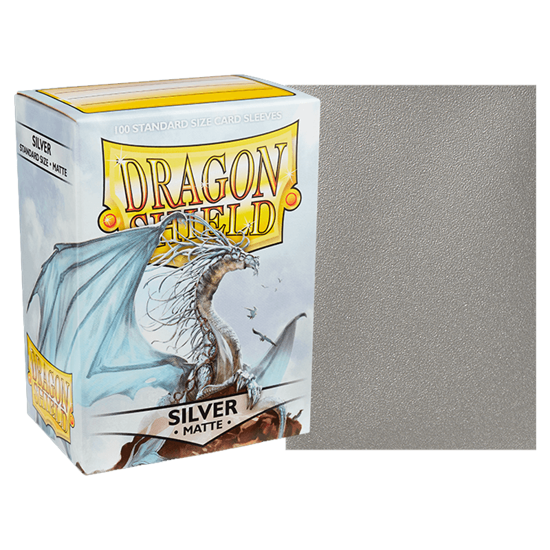 DS 100 STD Matte Sleeves - Silver