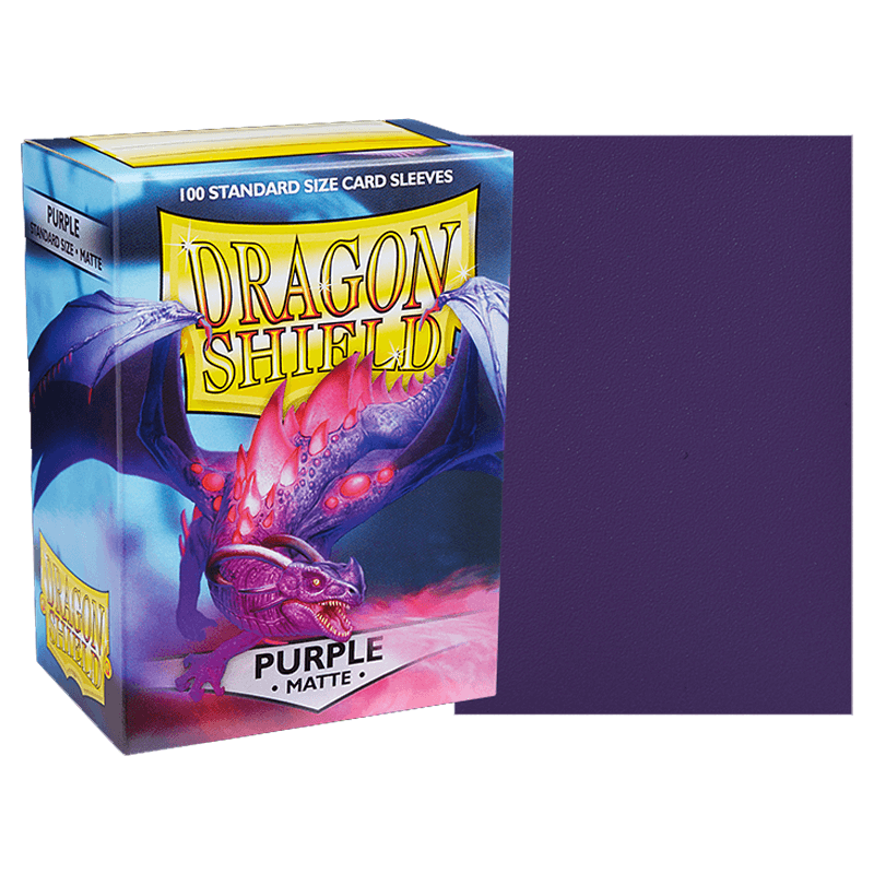DS 100 STD Matte Sleeves - Purple