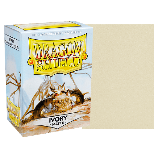 DS 100 STD Matte Sleeves - Ivory