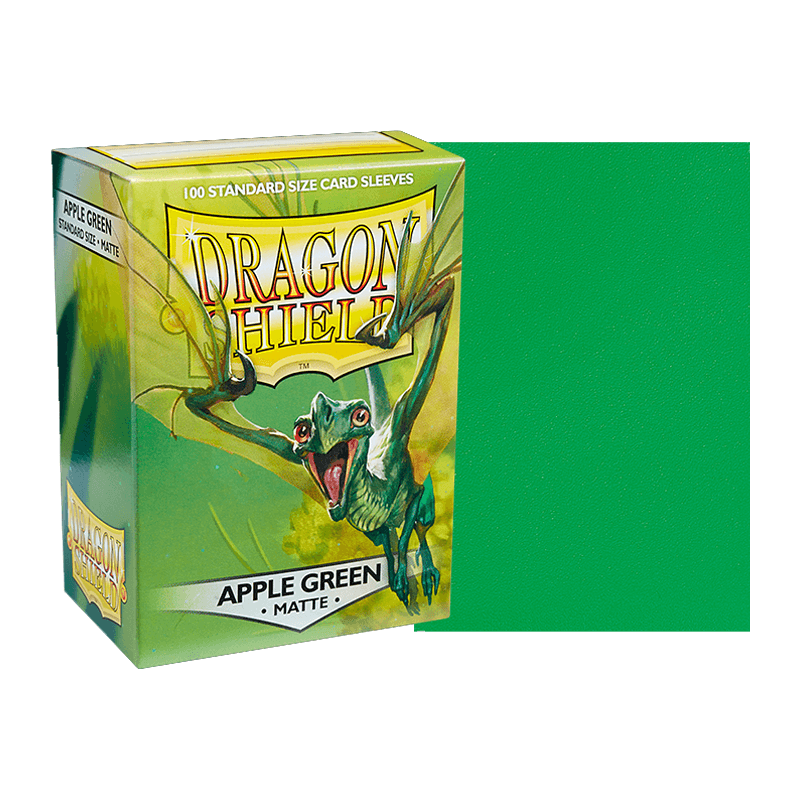 DS 100 STD Matte Sleeves - Apple Green