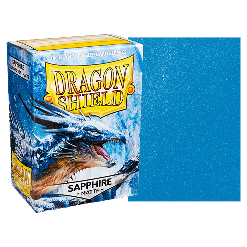 DS 100 STD Matte Sleeves - Sapphire