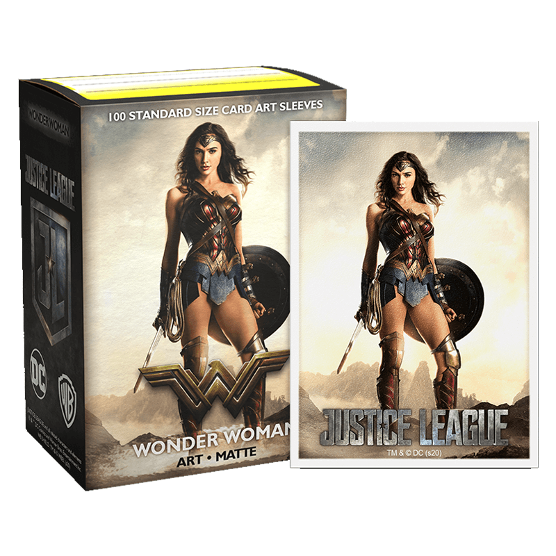 DS 100 STD Matte Art Sleeves Justice League - Wonder Woman