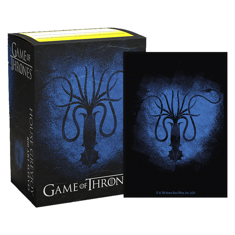 DS 100 STD Brushed Art Sleeves Game of Thrones - House Greyjoy