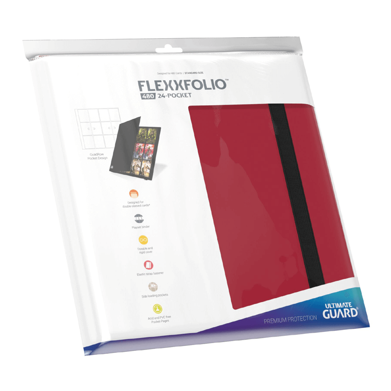 UG FlexXFolio 480 - 24 Pocket QuadRow Red