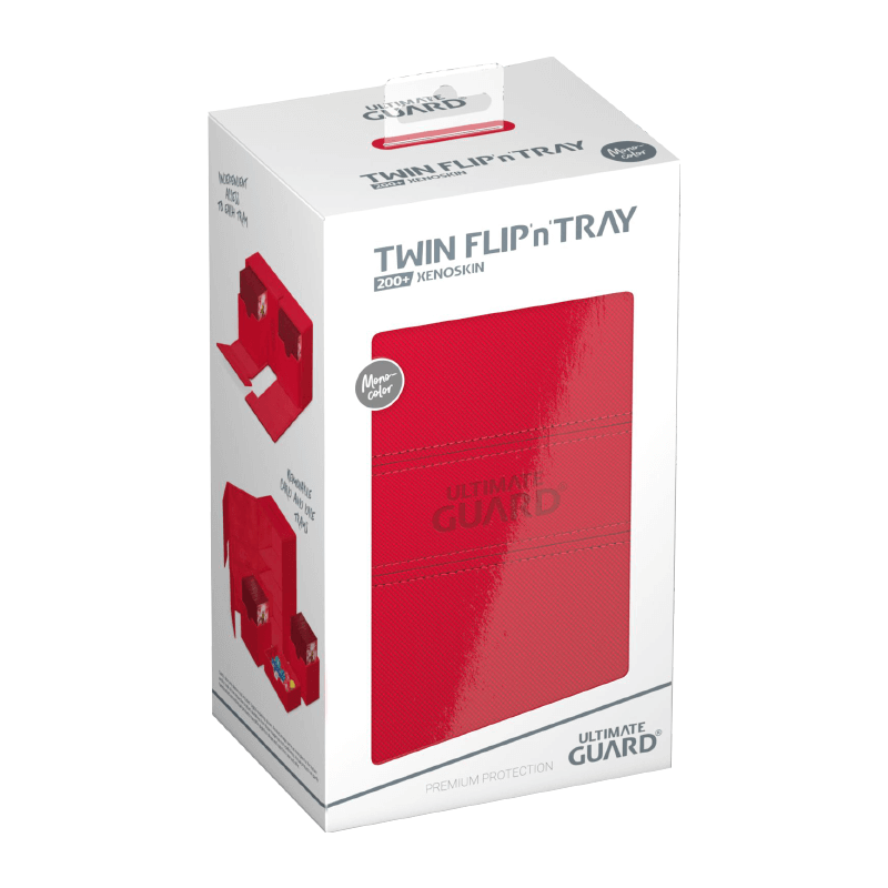 UG Twin Flip'n'Tray 200+ XenoSkin Monocolor Red