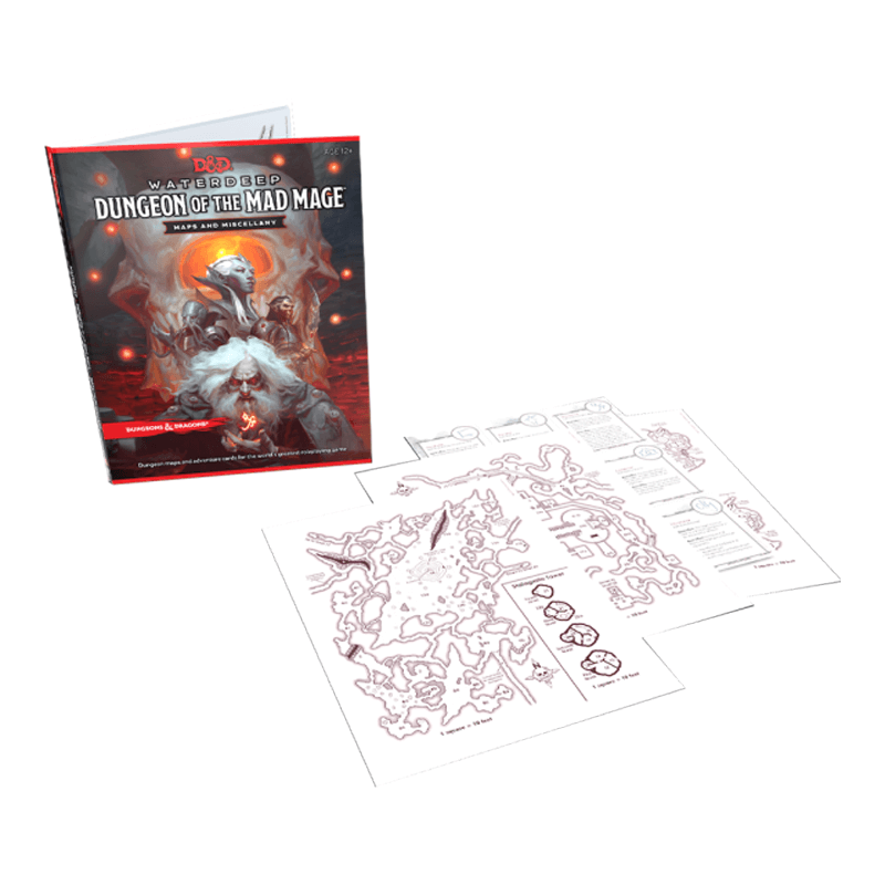 D&D Waterdeep: Dungeon of the Mad Mage Maps & Miscellany (2018)