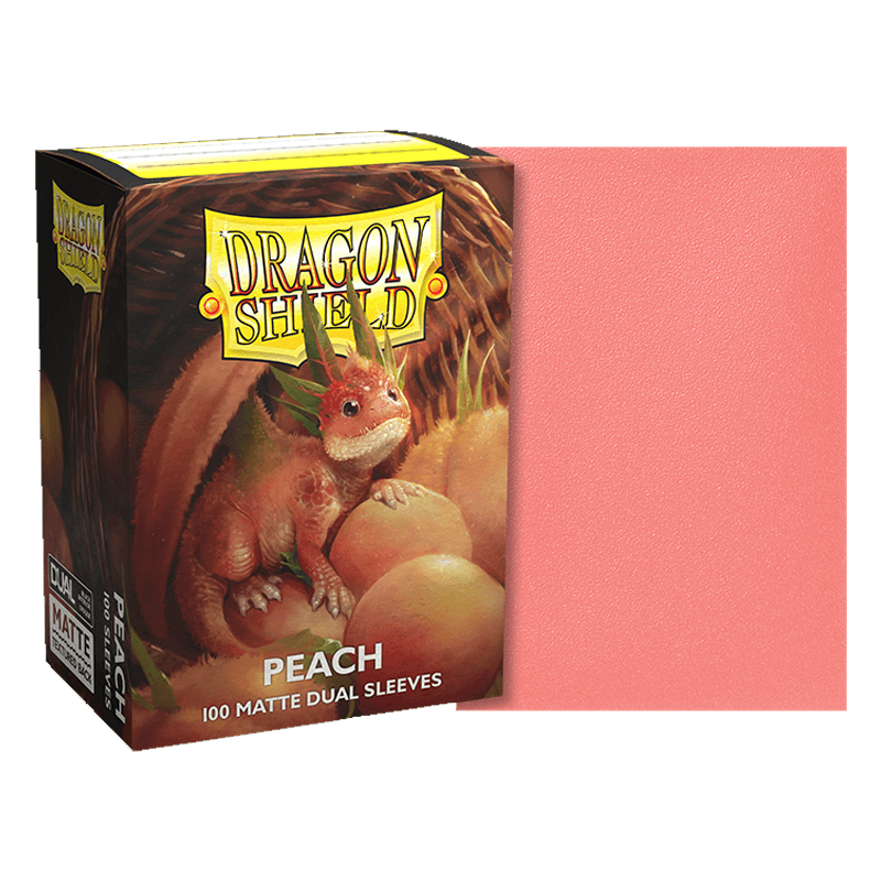 DS 100 STD Dual Matte Sleeves - Peach