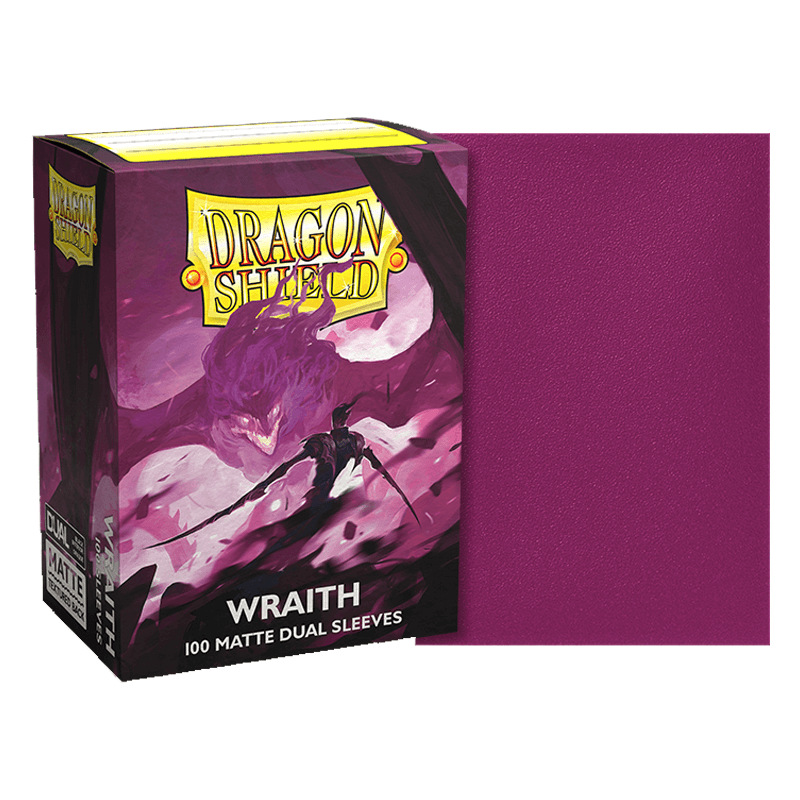 DS 100 STD Dual Matte Sleeves - Wraith