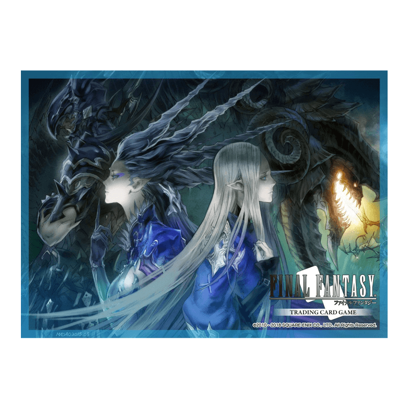 Final Fantasy Card Sleeve FFXIV - Shiva & Ysayle