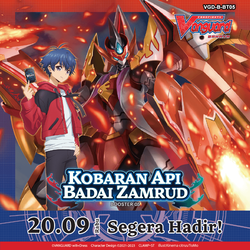 VG D Bahasa Booster Box Set 05 Kobaran Api Badai Zamrud