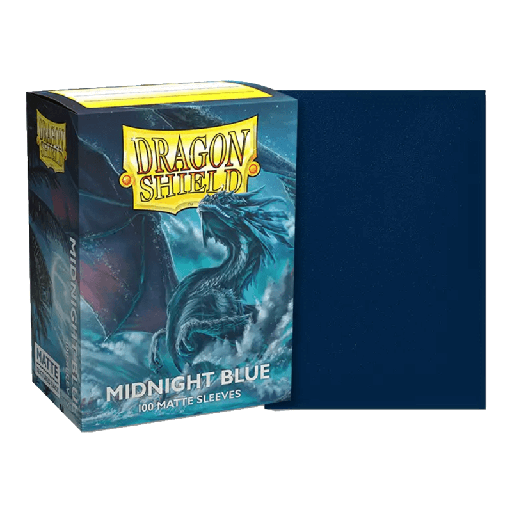 DS 100 STD Matte Sleeves - Midnight Blue
