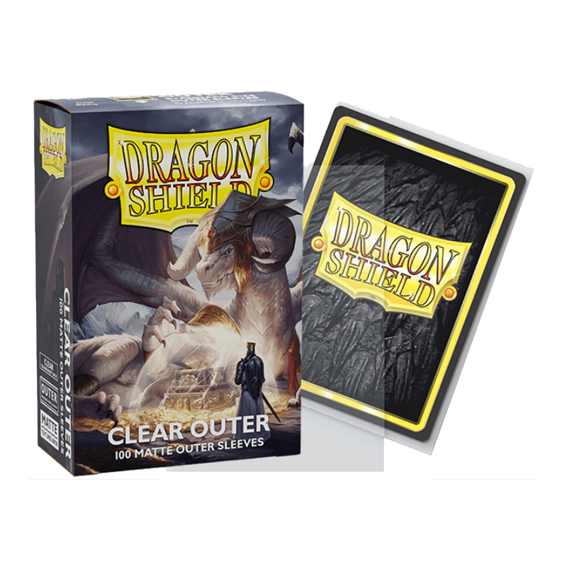 DS 100 STD Outer Matte Sleeves - Clear