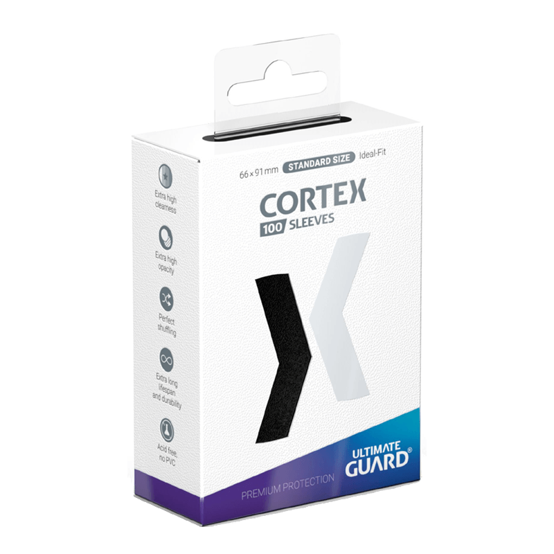 UG 100 Cortex Standard Sleeves Black