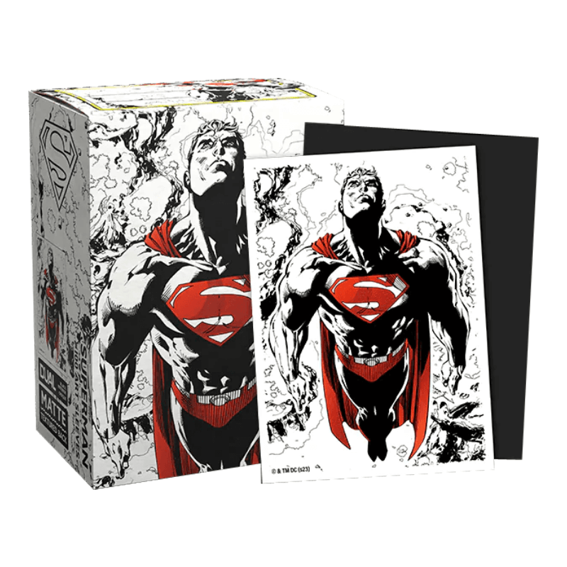DS 100 STD Dual Matte Art DC - Superman Core (Red/White Variant)
