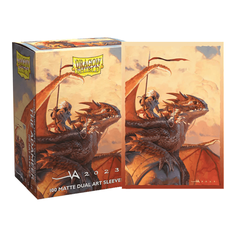 DS 100 STD Dual Matte Art Sleeves - Signature Series - The Adameer