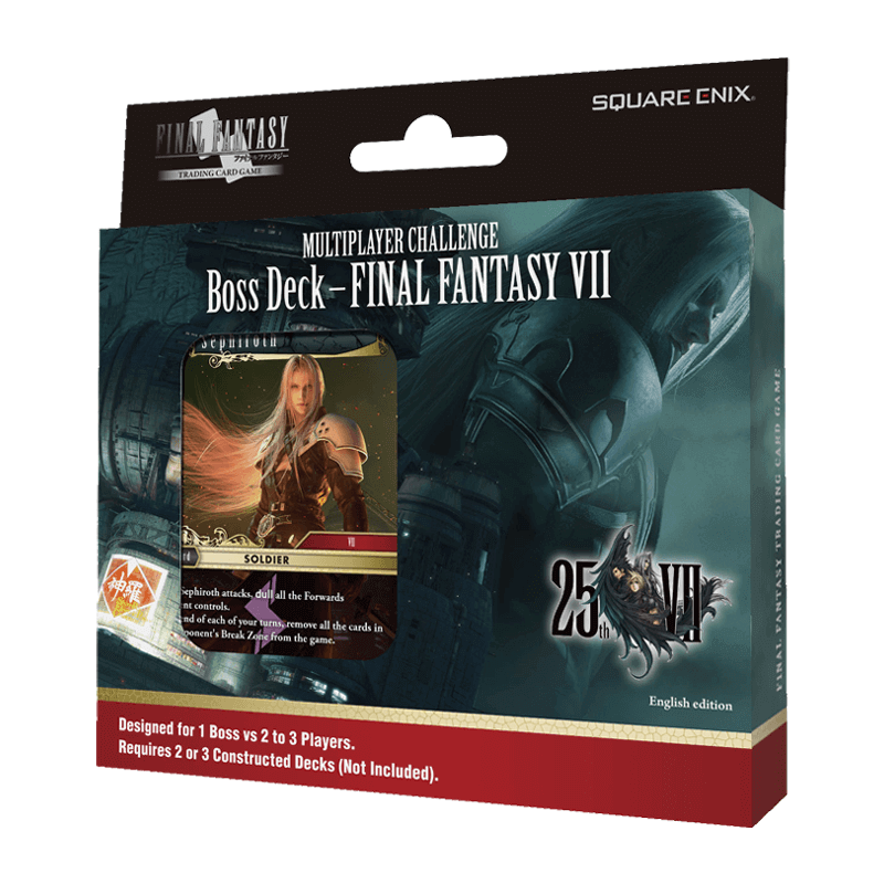 Final Fantasy TCG Multiplayer Challenge Boss Deck: Final Fantasy VII
