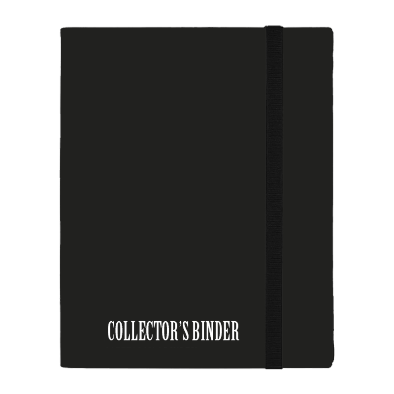 CNB 4 Pocket Collector's Binder Black