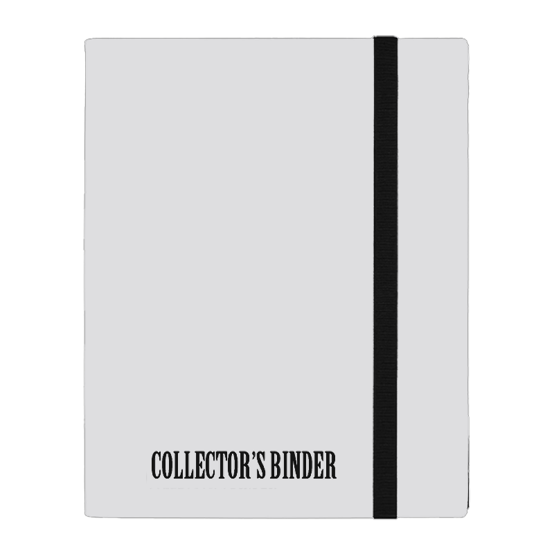 CNB 4 Pocket Collector's Binder White