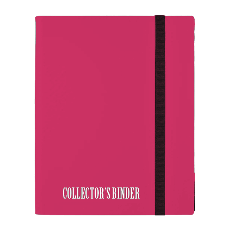 CNB 4 Pocket Collector's Binder Pink