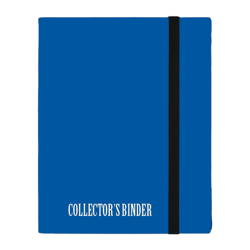 CNB 4 Pocket Collector's Binder Blue
