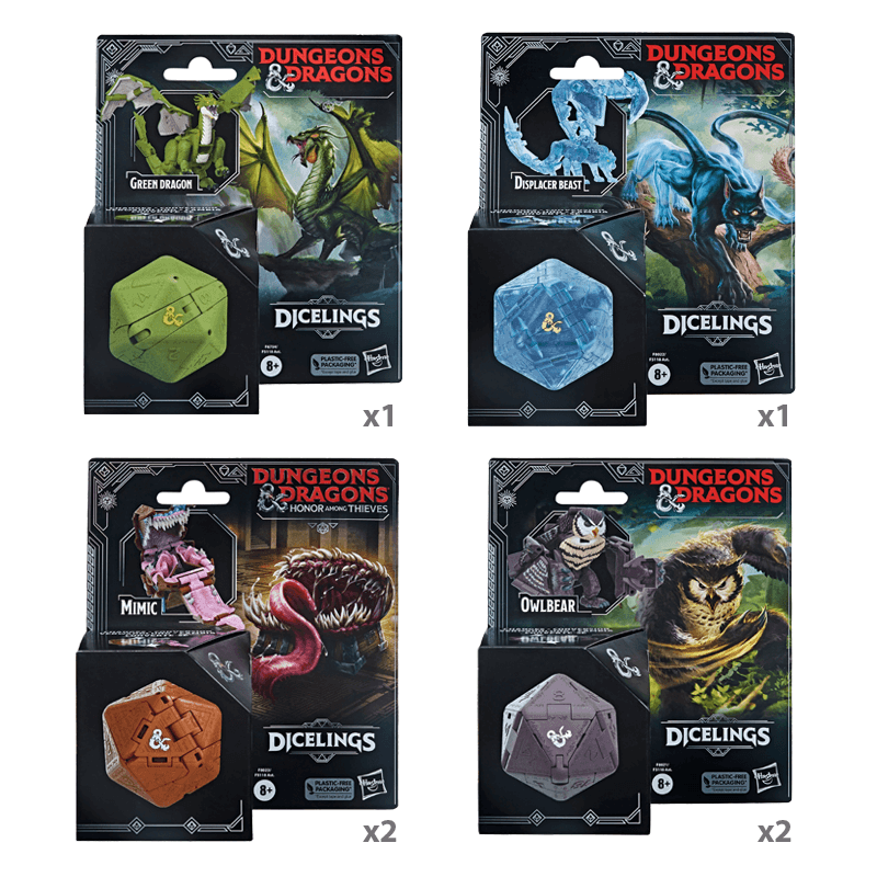 D&D Dicelings: Collectible Assorted Wave 3 (2023)