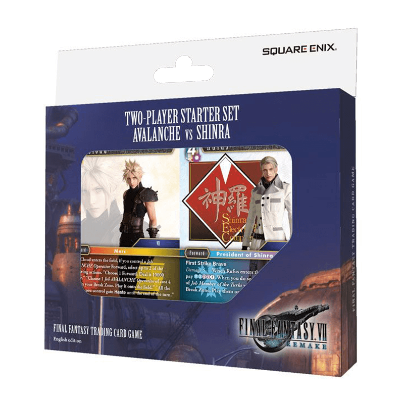 Final Fantasy TCG Two-Player Starter Set: Avalance VS Shinra
