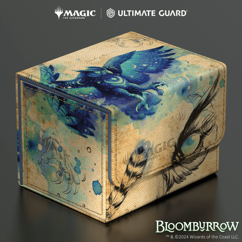 UG SideWinder 100+ XenoSkin MTG Bloomburrow - Maha, Its Feathers Night