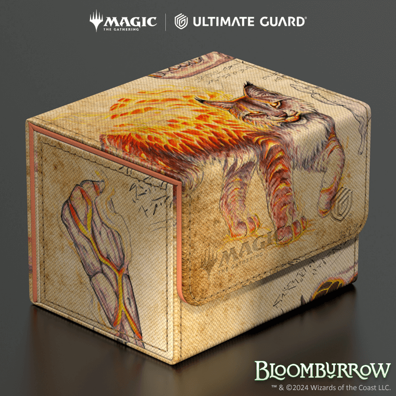 UG SideWinder 100+ XenoSkin MTG Bloomburrow - Sunspine Lynx