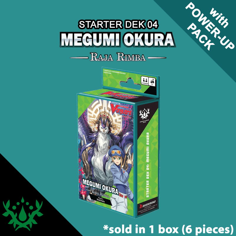 VG D Bahasa Starter Box Power Up Dek 04 Megumi Okura - Raja Rimba