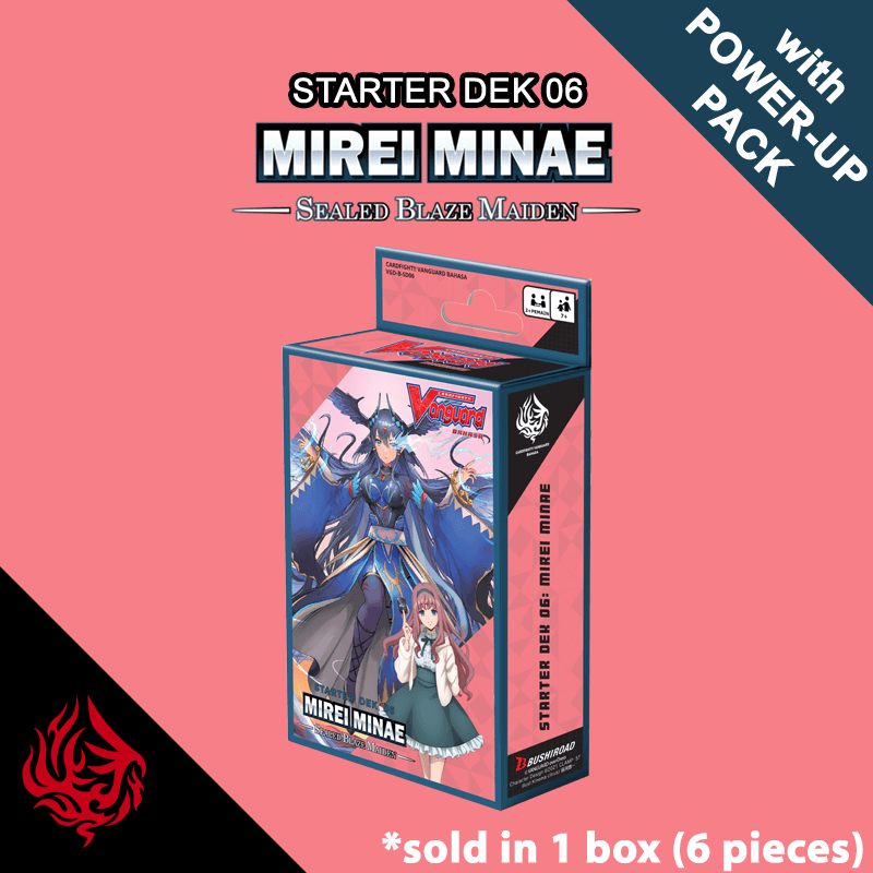 VG D Bahasa Starter Box Power Up Dek 06 Mirei Minae - Sealed Blaze Maiden