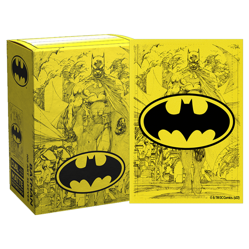 DS 100 STD Dual Matte Art Sleeves DC - Batman Core