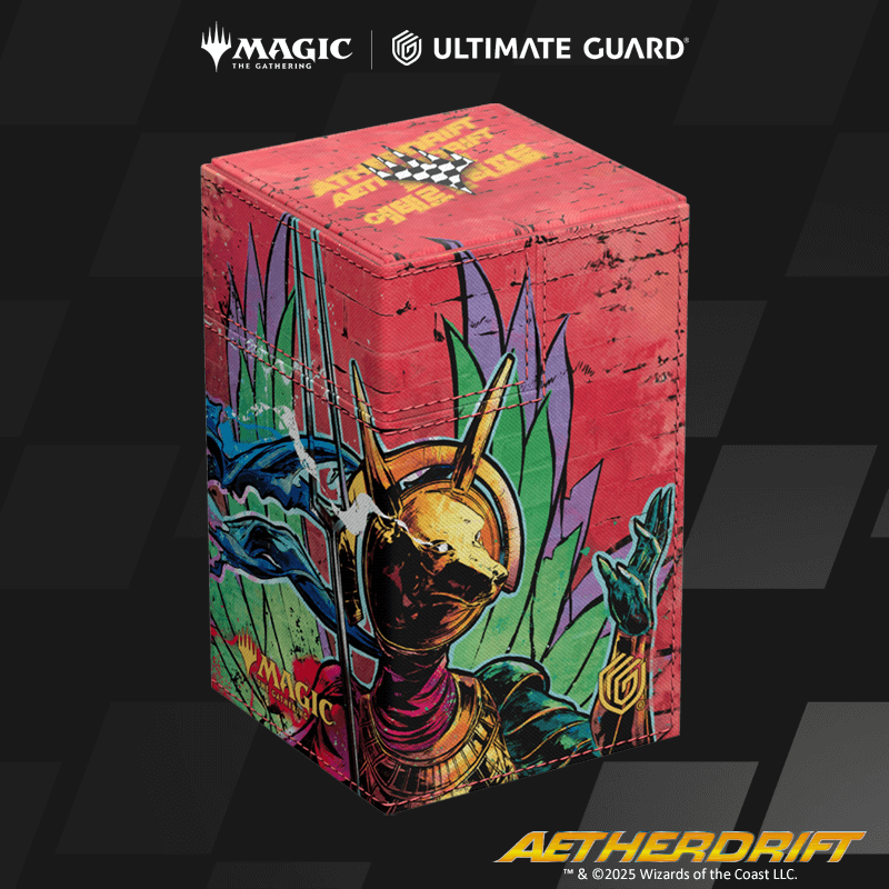 UG Flip'n'Tray 100+ XenoSkin MTG Aetherdrift - Hazoret, Godseeker