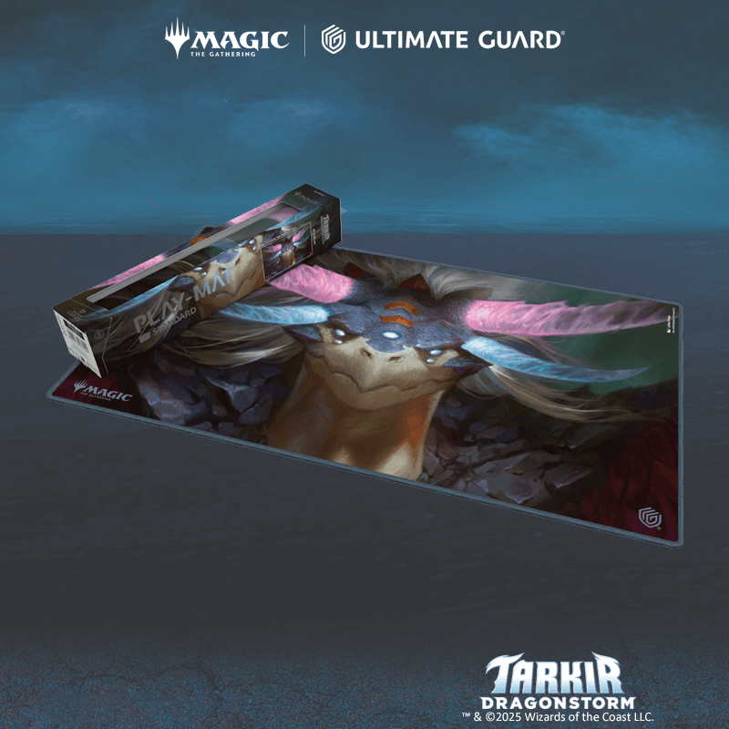 UG Play-Mat MTG Tarkir: Dragonstorm - Shiko, Paragon of the Way