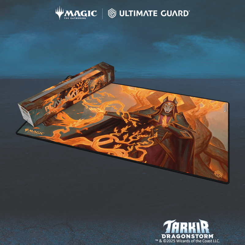 UG Play-Mat MTG Tarkir: Dragonstorm - Abzan Devotee