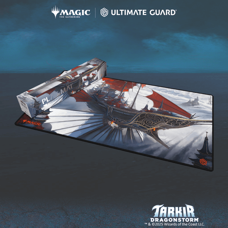 UG Play-Mat MTG Tarkir: Dragonstorm - Mystic Monastery