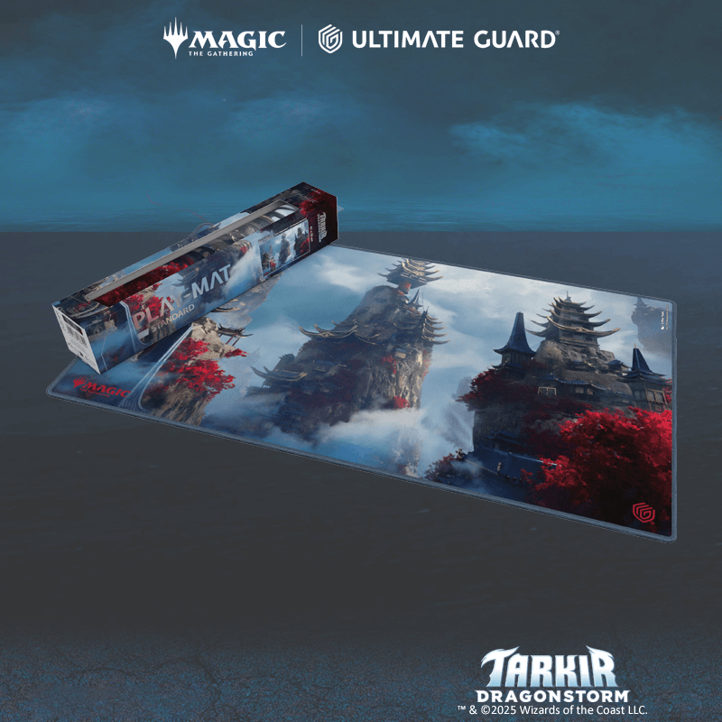 UG Play-Mat MTG Tarkir: Dragonstorm - Cori Mountain Monastery