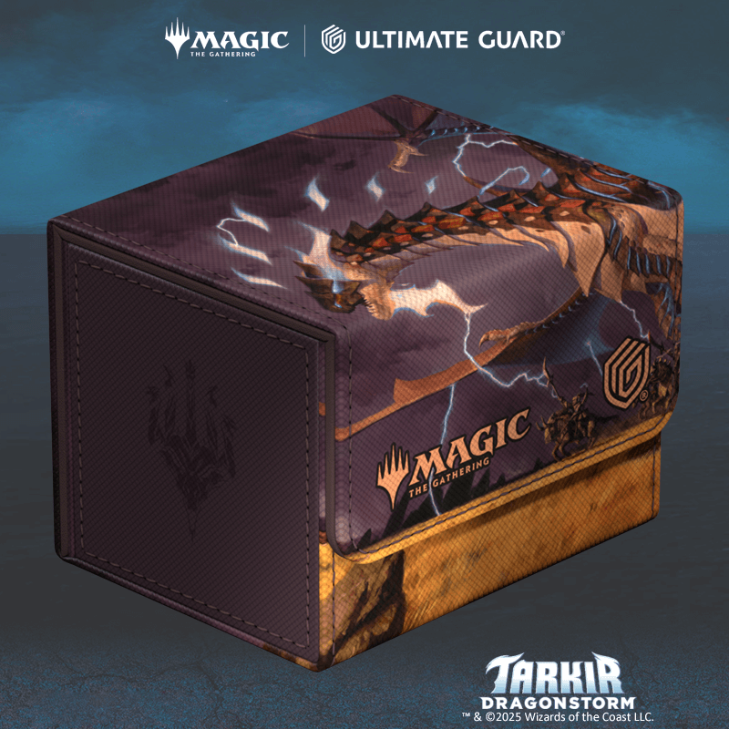 UG SideWinder 100+ XenoSkin MTG Tarkir: Dragonstorm Ghostfire - Neriv, Heart of the Storm