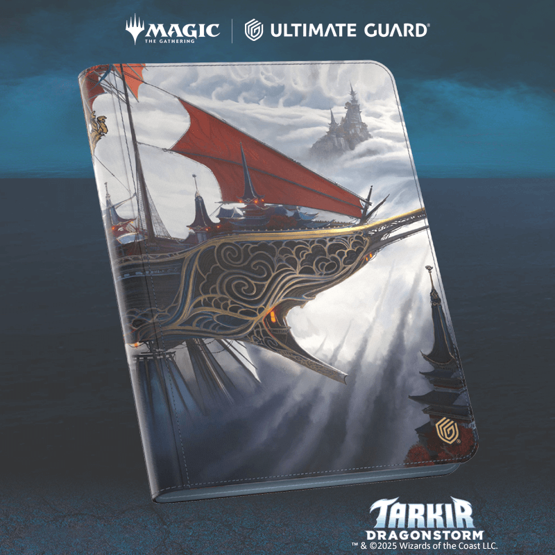 UG ZipFolio 360 - 18 Pocket XenoSkin MTG Tarkir: Dragonstorm - Mystic Monastery