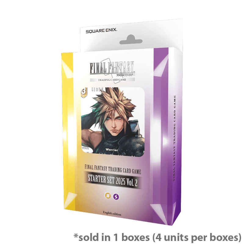 Final Fantasy TCG Starter Set 2025 Vol.2: Earth & Lightning