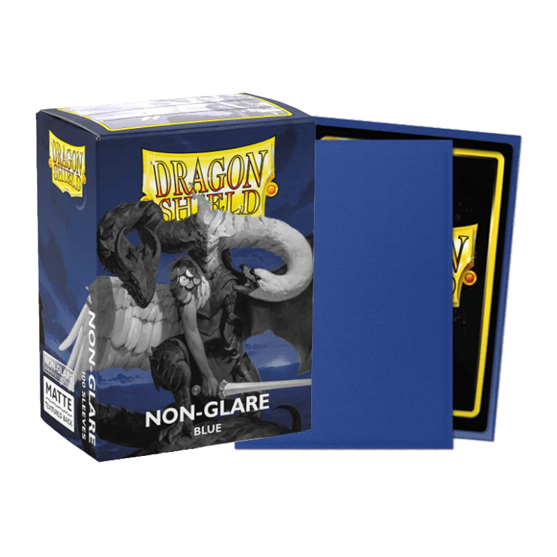 DS 100 STD Matte Non-Glare V2 Sleeves - Blue