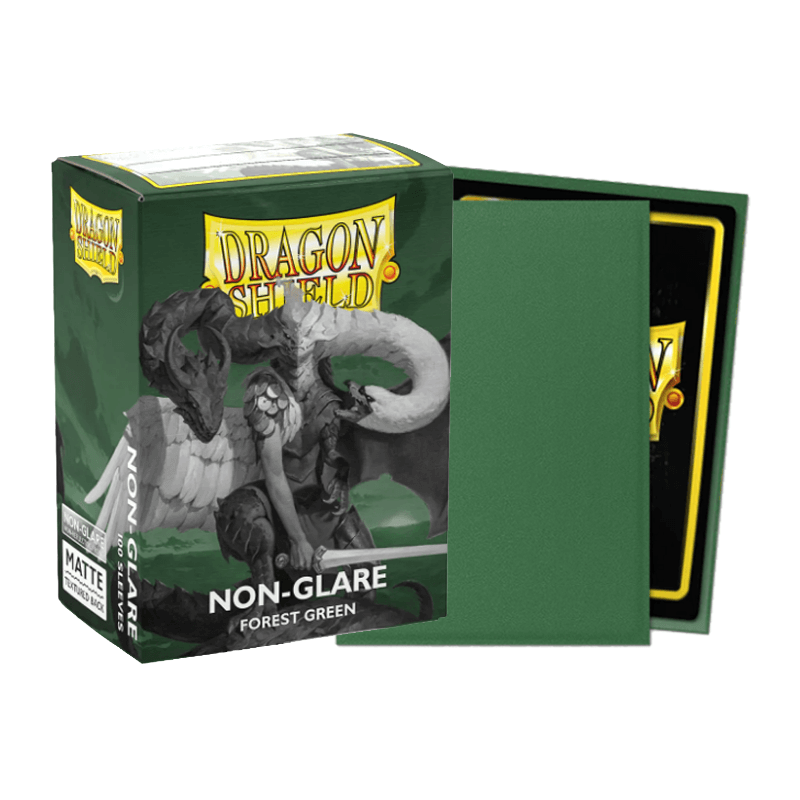 DS 100 STD Matte Non-Glare V2 Sleeves - Forest Green