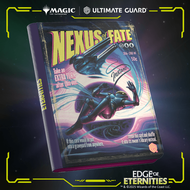 UG ZipFolio 360 - 18 Pocket XenoSkin MTG Edge of Eternities - Nexus of Fate