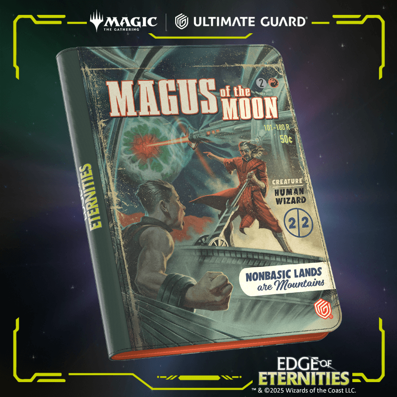 UG ZipFolio 360 - 18 Pocket XenoSkin MTG Edge of Eternities - Magus of the Moon