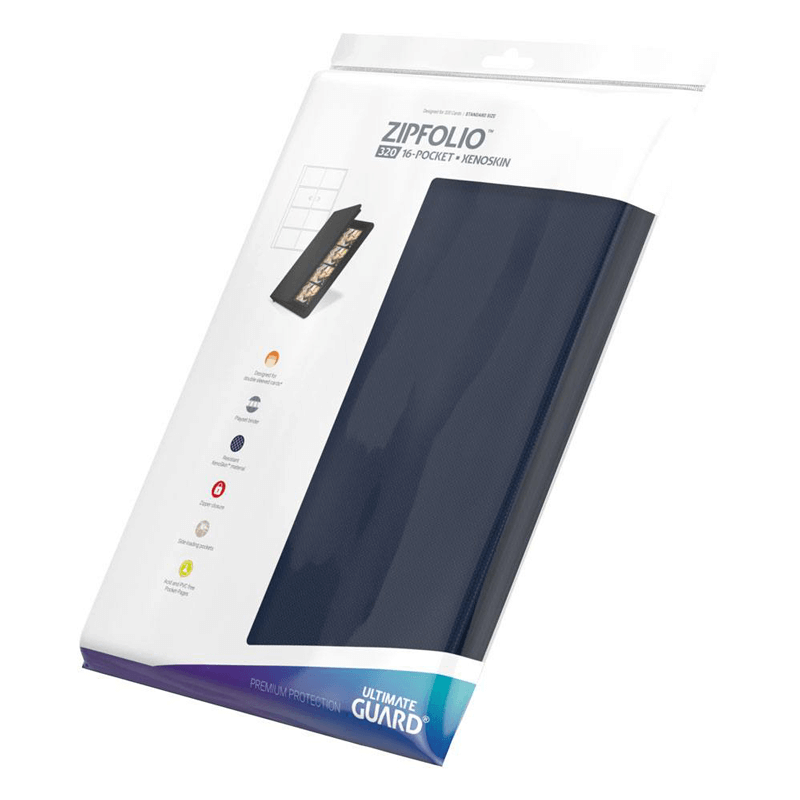 UG ZipFolio 320 - 16 Pocket XenoSkin Blue