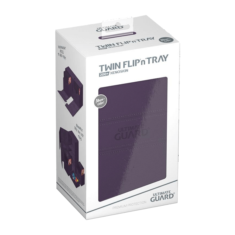 UG Twin Flip'n'Tray 200+ XenoSkin Monocolor Purple