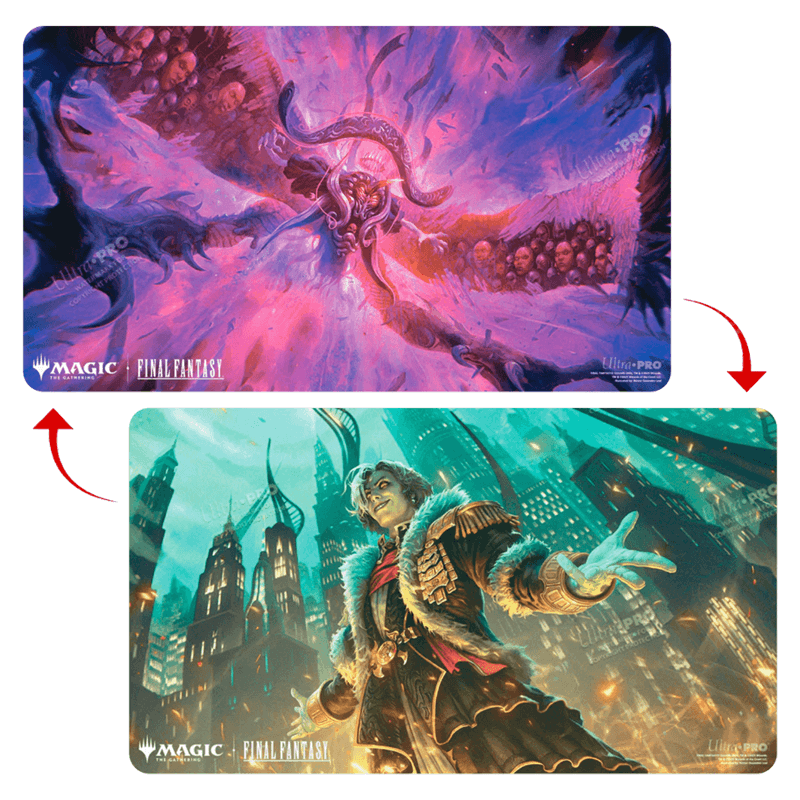 UP Double-Sided Playmat - Magic: The Gathering® FINAL FANTASY™ Emet-Selch, Unsundered / Hades, Sorcerer of Eld