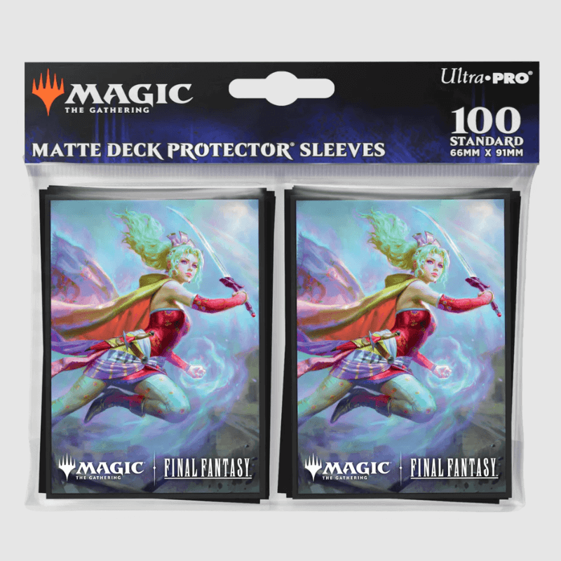 UP 100ct Deck Protector Sleeves - Magic: The Gathering® FINAL FANTASY™ Terra, Herald of Hope