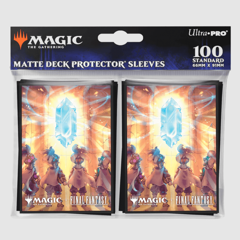 UP 100ct Deck Protector Sleeves - Magic: The Gathering® FINAL FANTASY™ The Crystal's Chosen